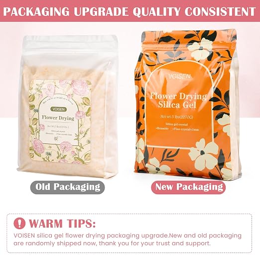 VOISEN Silica Gel Flower Drying, 5LBS Flower Drying Silica Gel Crystals - Image 7