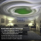 Black Hole Projector Scientifically Sculpted by Led Light, Interstellar Galaxy - Image 2