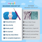 Mewaii Microwavable Heatable Manta Ray Crochet Kit - Image 3