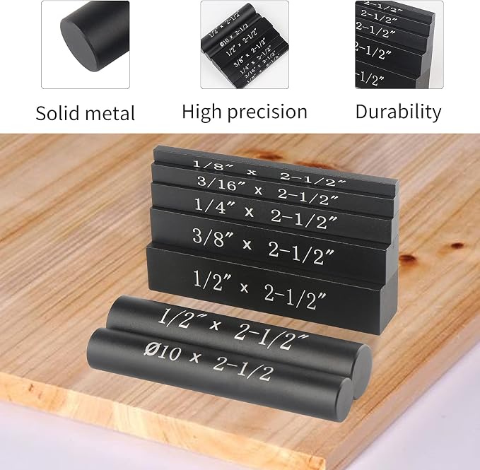 EANOSIC Setup Blocks Height Gauge Set, Bars Include Laser Engraved Size Markings - Image 4