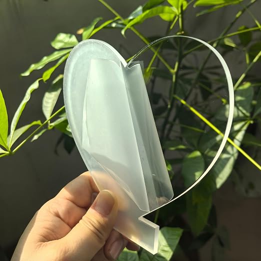 （Pack of 12） Senbota Heart Acrylic Sheets, Cast 5.9" x 5.5" x4mm Thickness | - Image 5