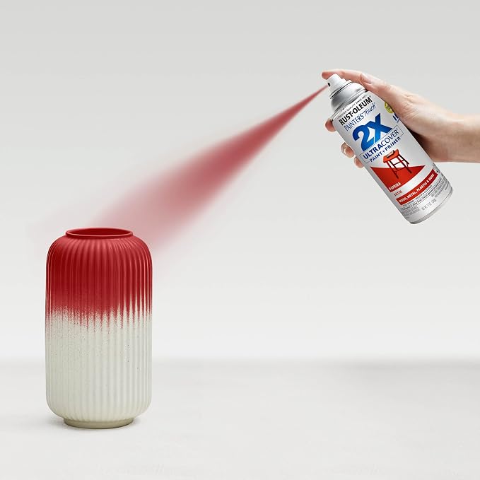 Rust-Oleum Painter's Touch 2X Ultra Cover Spray Paint, Satin Paprika | Indoor - Image 6