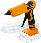 100W Cordless Hot Glue Gun for DeWalt 20V MAX Battery Wireless Power Glue Gun by MAXDONE