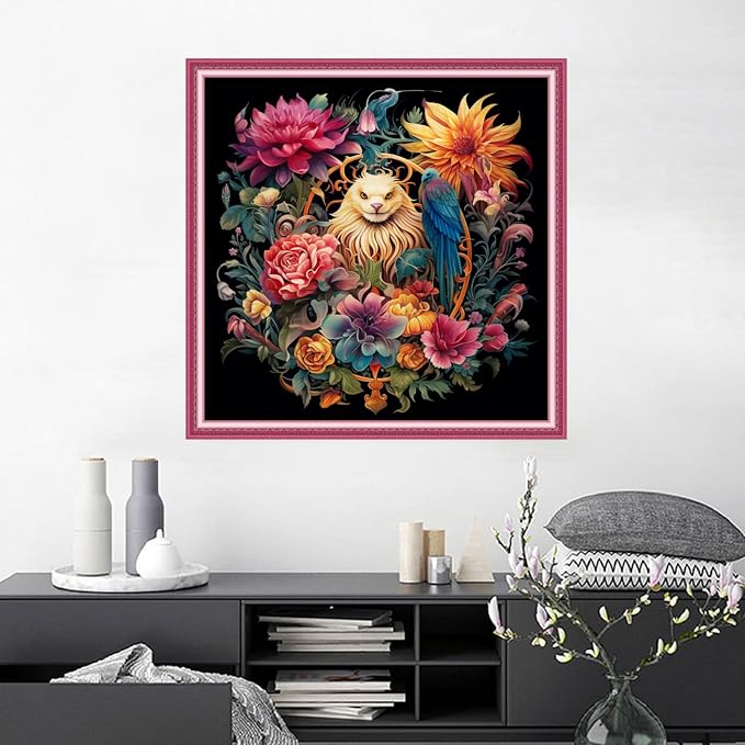 Joyhoor Cross Stitch Kits for Beginners Stamped Cross-Stitch Supplies - Image 2