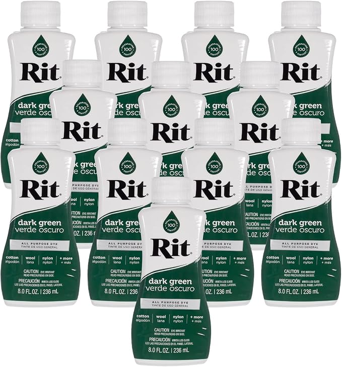 Rit Dye – 8 Oz. Liquid Fabric Dye by CraftCounty