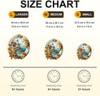 Sunflowers Puzzles Lighthouse Cottage Ocean Walkway Puzzle Adults Gifts - Image 4