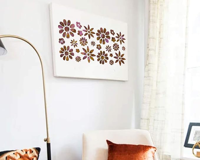Large Boho Stencil for Painting on Wood, Walls and Furniture - Image 3