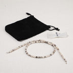 4mm Matte White Quartz Bead, 15-Inch Matte Round Loose Stone Beads - Image 7