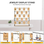ORLESS 2 Pcs Jewelry Display for Vendors, Earring Display Stand for Selling - Image 2