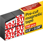 Square Flexible Magnets with Adhesive Backing Magnetic Tape Magnet Strips by X-betMAGNET