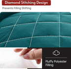 MUXHOMO 7 Pieces King Comforter Set, Reversible Bed in a Bag King Size - Image 7