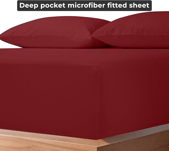 Royale Linens Fitted Sheet Queen - Image 6