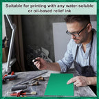 Yeaqee 8 Pcs 9 x 12 Inch Linoleum Blocks - Image 5
