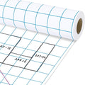 Qyeahkj Blue Checked Bulletin Board Paper Roll Blue White Bulletin Board by Qyeahkj