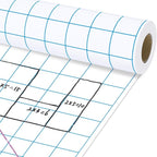 Qyeahkj Blue Checked Bulletin Board Paper Roll Blue White Bulletin Board by Qyeahkj