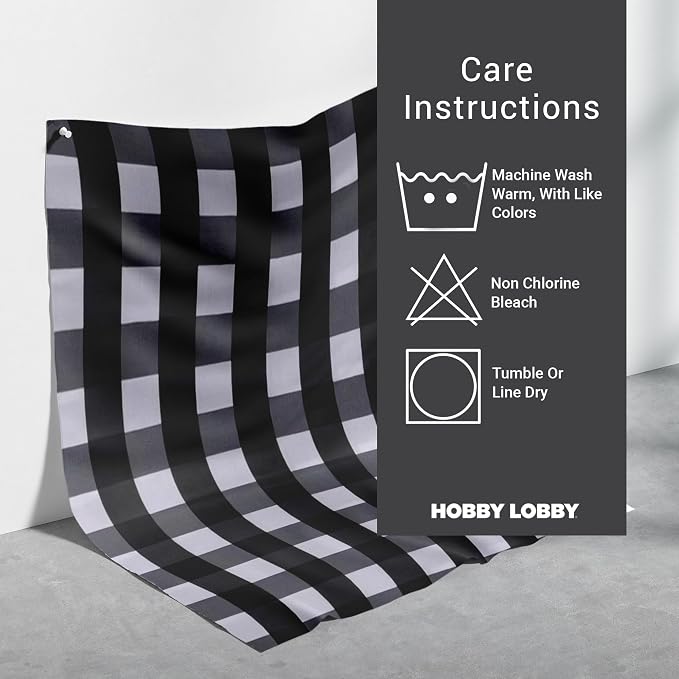 Hobby Lobby Buffalo Check Cotton Calico Fabric, 1 Yard | Precut Fabric - Image 4