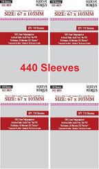 Sleeve Kings Space Alert Large Compatible Sleeves 67 X 103 mm by SleeveKings
