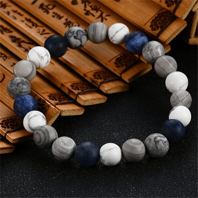 ONLYJUMP Planet Bracelet Solar System Universe Galaxy Bracelet Handmade Natural - Image 2