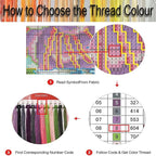 VIGEGU 4 Pack Blind Boxes Cross Stitch Bookmarks - Image 4