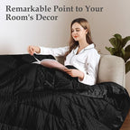 downluxe Weighted Blanket Queen Size, 15 lb Weighted Blanket - Image 7