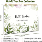 Habit Tracker Calendar, Aesthetic Daily Weekly Goal and Habit Tracker Journal - Image 4