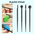 Thyrflen 18PCS Silicone Clay Sculpting Tools, Silicone Painting Brushes Kit - Image 5