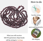 400pcs Natural Chip Stone Beads - Image 9