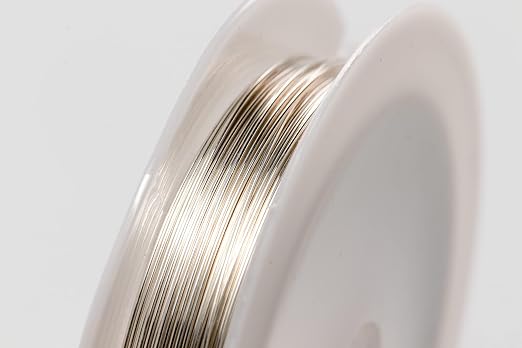 925 Sterling Silver Wire, 30 Gauge, Half Hard, 50FT by CRAFT WIRE | Sterling - Image 2