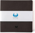 Square-Shaped Sketchbook, 8.3 x 8.3 inches, Lays Flat Flexible Sketch Book by LedaArtSupply