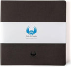 Square-Shaped Sketchbook, 8.3 x 8.3 inches, Lays Flat Flexible Sketch Book by LedaArtSupply