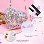 NiArt Self Adhesive Crystal Rhinestone Ribbon Set of 12 Colors, 12 Yards of - Image 3