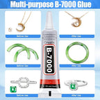 B-7000 Glue Clear for Rhinestone Crafts, Jewelry and Bead Adhesive B7000 Semi - Image 6