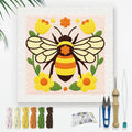 DOODLREAM Bumble Bee Flower Needle Kit by Doodlream