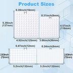 Joez Wonderful 4 Sheets Foam Adhesive Squares＆Circles, Precut Squares Strips - Image 2