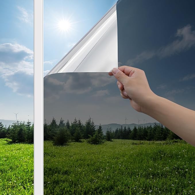 Haton Window Privacy Film One Way Window Tint by HatonHomeDecor