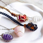 DUQGUHO Lapis Lazuli Healing Crystals Stones Set Natural Crystals Bulk - Image 5