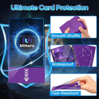 500 Count Card Sleeves, Matte Magic Card Sleeves, Smooth Shuffle & Tear - Image 4
