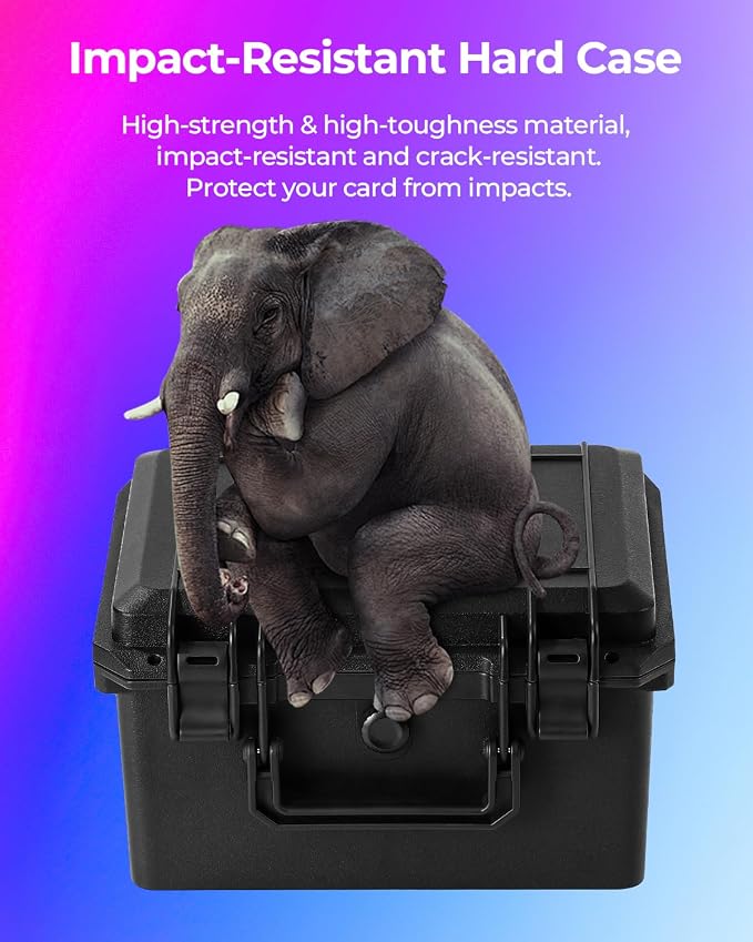 Card Cases for Sport Trading Graded Card Holder Hard Waterproof Storage Box | - Image 6