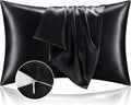 BEDELITE Satin Pillowcase with Zipper 2 Pack, Super Soft and Cooling Similar to by BEDELITE