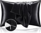 BEDELITE Satin Pillowcase with Zipper 2 Pack, Super Soft and Cooling Similar to by BEDELITE
