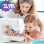 Hosuly 40 Pcs Purple Floral Jelly Fabric - Image 4