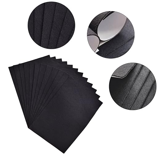 Jtnohx Self Adhesive Felt Sheets, 12 Pieces Felt Fabric - Image 7