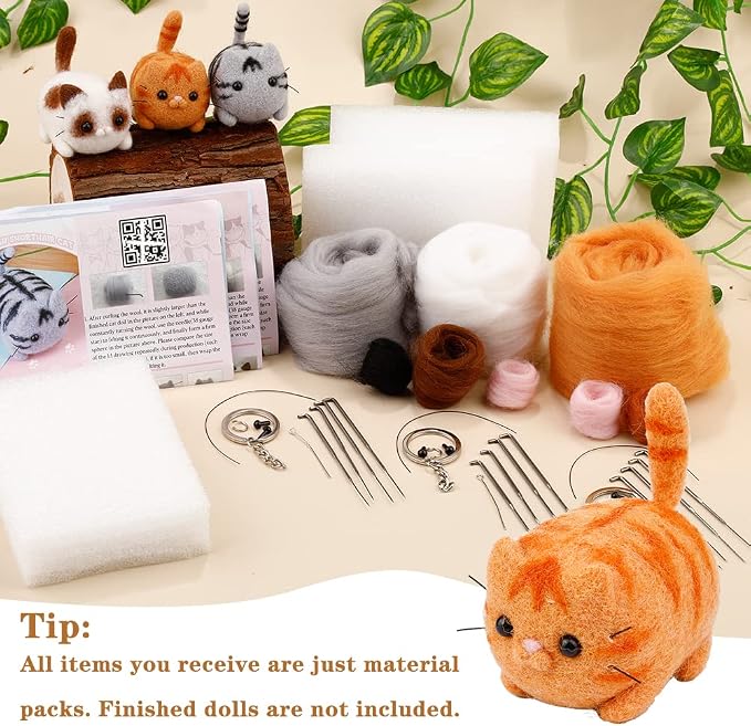 SHWAKK Needle Felting Kits, Needle Felting Starter Kit - Image 6