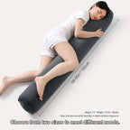 Body Pillow for Adults, Long Round Pillow, Big Cylindrical Pillow, Large Full - Image 3