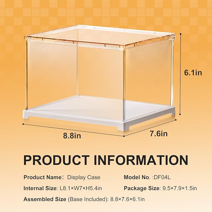 Rolife Acrylic Display Case Dust Cover - Image 8