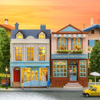 DIY Miniature House Kit, CUTEROOM Wooden Dollhouse Kit Mini House Making Kit - Image 7