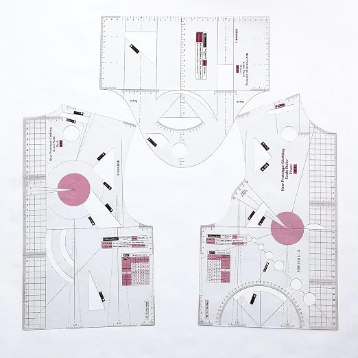 Fashion Design Sewing Ruler Set by Bequilter