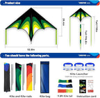 SGftre Delta Kite Easy to Fly, Single Line String - Image 3
