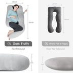 MOON PARK Pregnancy Pillows for Sleeping - Image 7