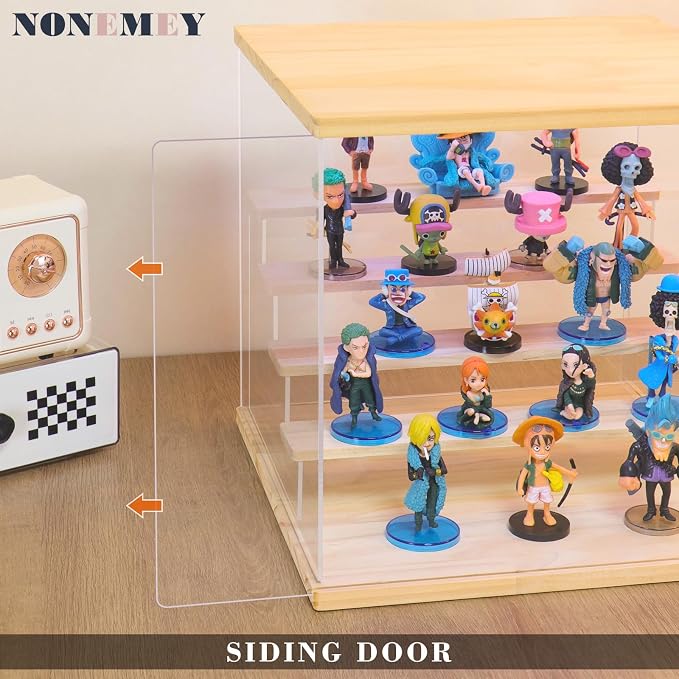 NONEMEY LED Acrylic Display Case, 4 Tier Display Case - Image 5